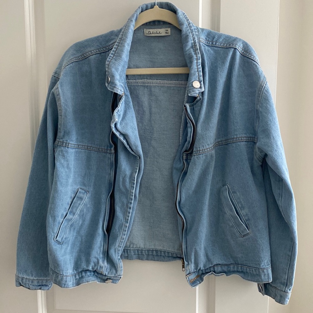 Delilah Moto Jean Jacket